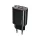 USAMS T35 hálózati töltő adapter 1xUSB-C + 1xUSB 20W PD3.0 + QC3.0 Gyorstöltés fekete (US-CC121)
