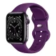 Apple Watch szíj - Techsuit (W031) - 1/2/3/4/5/6/7/8/9/10/SE/SE 2 modellekhez (38/40/41/42mm) - Sötét lila.