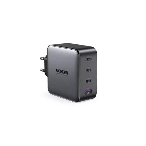 Ugreen CD226 Hálózati töltő adapter USB QC3.0, 3x USB-C, 100W, PD fekete