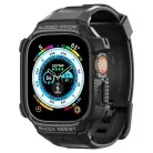 Apple Watch ULTRA 1/2/3 (49MM) Fekete Spigen RUGGED ARMOR "PRO" Tok