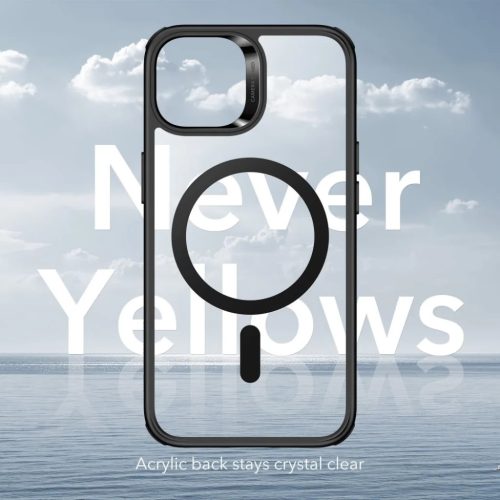 iPhone 14 Plus átlátszó/fekete ESR CH HaloLock MagSafe tok