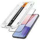 iPhone 15 Pro Spigen Kijelzővédő Fólia FC ''EZ FIT'' kerettel 2 db fekete (AGL06893)