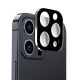 Techsuit - Teljes Kamera Üveg - iPhone 15 Pro / iPhone 15 Pro Max - Fekete üvegfólia