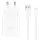 HUAWEI CP404B SuperCharge hálózati töltő adapter (Max 22.5W SE) + USB Type-C 1m kábel fehér