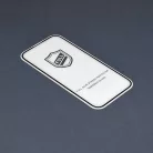 Lito - 2.5D Teljes Ragasztós Üvegfólia - iPhone 15 Pro Max - Fekete üvegfólia