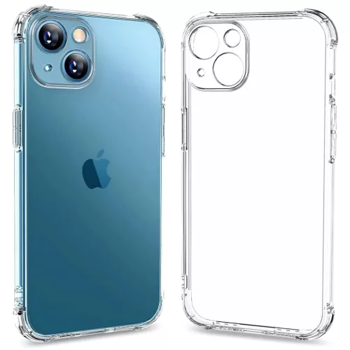 iPhone 13 Átlátszó Techsuit Ütésálló Átlátszó Szilikon Tok