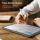 ESR - Papír-érzetű mágneses - iPad Air 13 (2024-2026) - Átlátszó kijelzővédő