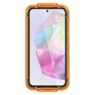 Edzett üveg Spigen Alm Glas.TR 2-pack Galaxy A35 5G clear üvegfólia