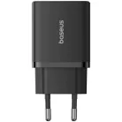 Hálózati töltő Baseus Cube, 30W, 3A, 1 x USB-C - 2 x USB-A, Fekete P10111402113-00