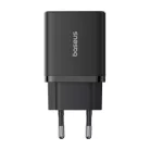 Baseus - Fali töltő (P10111403113-00) - USB, Type-C, Gyors töltés 20W - Fekete klaszter