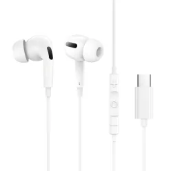   Baseus Encok C18 (NGCR030102) Vezetékes Fülhallgató - Type-C, In-Ear - Fehér