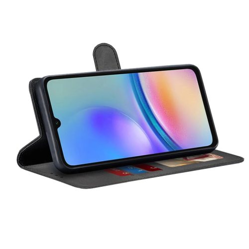 Techsuit - Napló Könyv - Samsung Galaxy A05s - Fekete tok