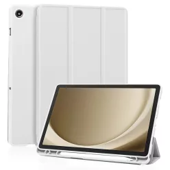   Samsung Galaxy Tab A9 Plus tok - Techsuit - Flex Trifold (ceruzatartóval) - Szürke.