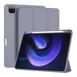   Techsuit - Flex Trifold (ceruzatartóval) - Xiaomi Pad 6 / Pad 6 Pro - Lila tok