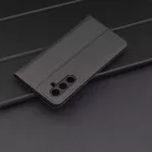 Techsuit - Magskin Könyv - Samsung Galaxy A54 - Fekete tok