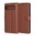Techsuit - Bőr tok - Google Pixel 9 Pro XL - Barna
