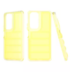 Techsuit - Hullámpajzs - Honor 90 Lite - Sárga tok