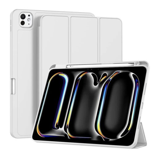 Techsuit - Flex Trifold (ceruzatartóval) - iPad Pro 11 (2024) - Szürke tok