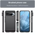 Techsuit - Karbon Szilikon - Google Pixel 9 Pro / 9 - Kék tok