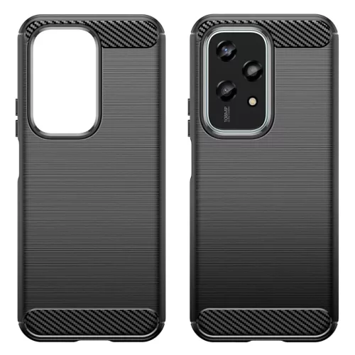 Techsuit - Karbonszilikon - Honor 200 Lite - Kék tok