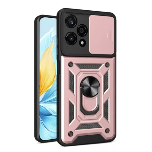 Techsuit - CamShield Széria - Honor 200 Lite - Rózsaarany tok