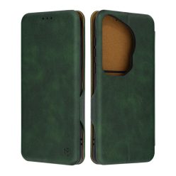   Techsuit - Safe Pénztárca Plusz - Huawei Pura 70 Ultra - Zöld tok