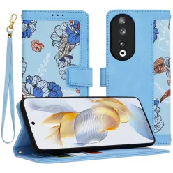 Techsuit - FlipCraft - Honor 90 - Vibráló Kék tok