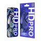Lito - HD Pro Clear - iPhone 15 Pro - Fekete üvegfólia