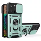 Techsuit - CamShield sorozat - iPhone 16 Pro - Zöld tok
