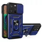 Techsuit - CamShield sorozat - iPhone 16 Pro - Kék tok