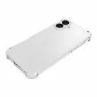Techsuit - Ütésálló Átlátszó Szilikon - iPhone 16 - Átlátszó tok