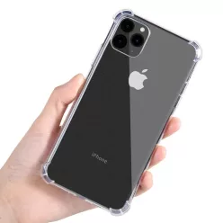   Techsuit - Ütésálló Átlátszó Szilikon - iPhone 16 Pro - Átlátszó tok