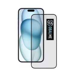   OBAL:ME 5D üvegfólia Apple iPhone 15 Plus készülékhez, fekete