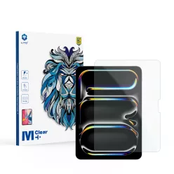   Lito - 2.5D Klasszikus Üveg Matt - iPad Pro 11 (2024) - Átlátszó üvegfólia