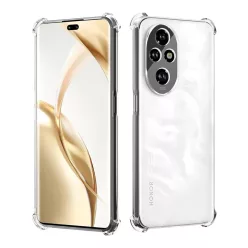   Techsuit - Ütésálló Átlátszó Szilikon - Honor 200 Pro - Átlátszó tok
