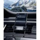 Baseus Steel Cannon szellőzőre rögzíthető autós telefontartó fekete