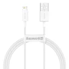Baseus Superior USB - Lightning kábel 2,4A 1 m fehér