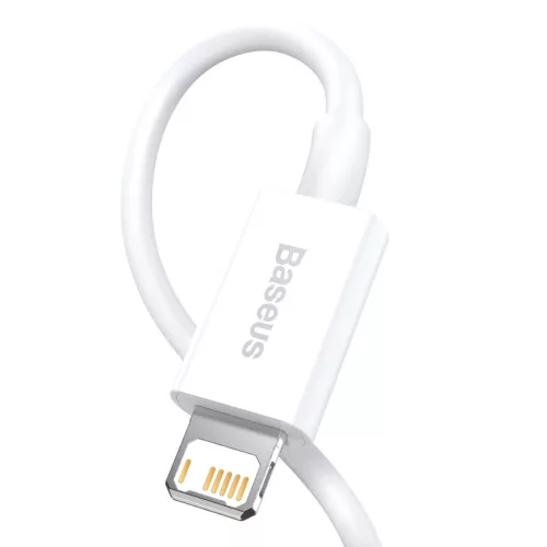 Baseus Superior USB - Lightning kábel 2,4A 1 m fehér
