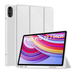   Xiaomi Redmi Pad Pro / Poco Pad Szürke Techsuit - Flex Trifold (ceruzatartóval) tok