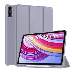   Xiaomi Redmi Pad Pro / Poco Pad Lila Techsuit - Flex Trifold (Pencil Holderrel) tok