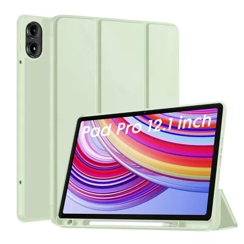 Xiaomi Redmi Pad Pro / Poco Pad Techsuit - Flex Trifold (Pencil Holderrel) - Matcha Green tok