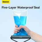 Baseus vízálló telefontok csúszófedéllel sötétkék