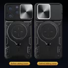 Techsuit - CamGuard Pro - iPhone 16 Pro - Piros tok