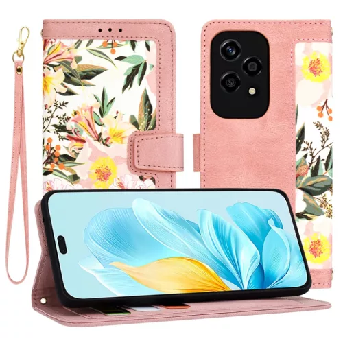 Techsuit - FlipCraft - Honor 200 Lite - Bájos Rózsaszín tok
