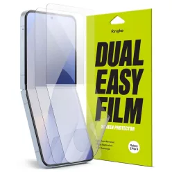   Ringke Dual Easy 2-Pack Galaxy Z Flip 6 átlátszó üvegfólia