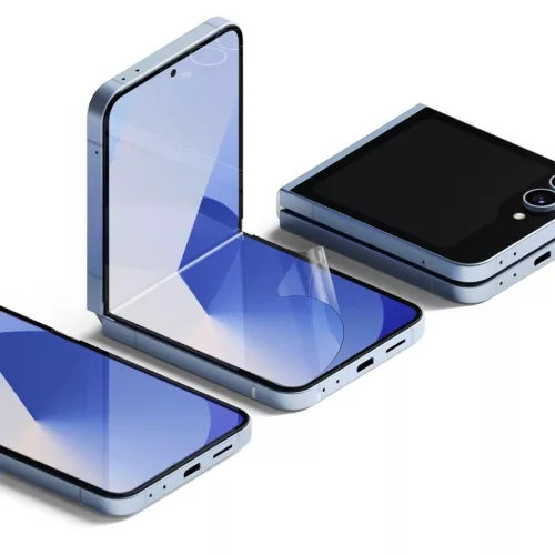 Ringke Dual Easy 2-Pack Galaxy Z Flip 6 átlátszó üvegfólia