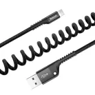 Baseus Fish Eye spring USB-A / Lightning 2A cable 1m - black