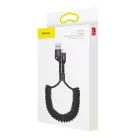 Baseus Fish Eye spring USB-A / Lightning 2A cable 1m - black