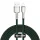 Baseus Cafule Metal nylon harisnyázott USB/ Lightning kábel 2.4A 2m zöld (CALJK-B06)