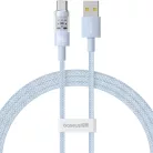 Baseus - Data Cable Gem (P10373002311-00) - USB-ről Type-C-re, Szupergyors Töltés 100W, 1m - Galaxy Kék